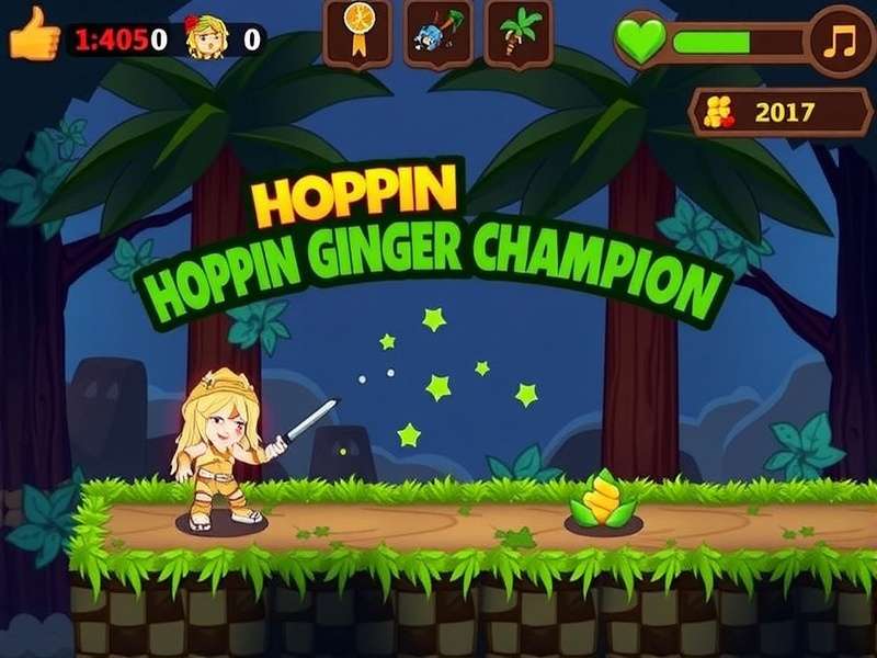 Hoppin Ginger Champion gameplay screenshot